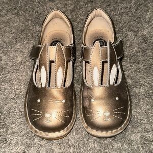 Livie & Luca bronze Molly bunny shoes